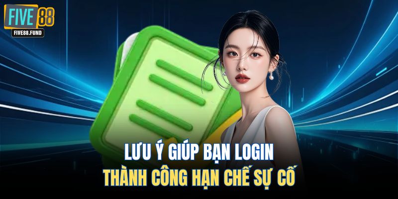 Lưu ý giúp bạn login thành công hạn chế sự cố 